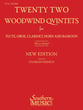 22 WOODWIND QUINTETS New Edition - Score and 5 Part Books cover